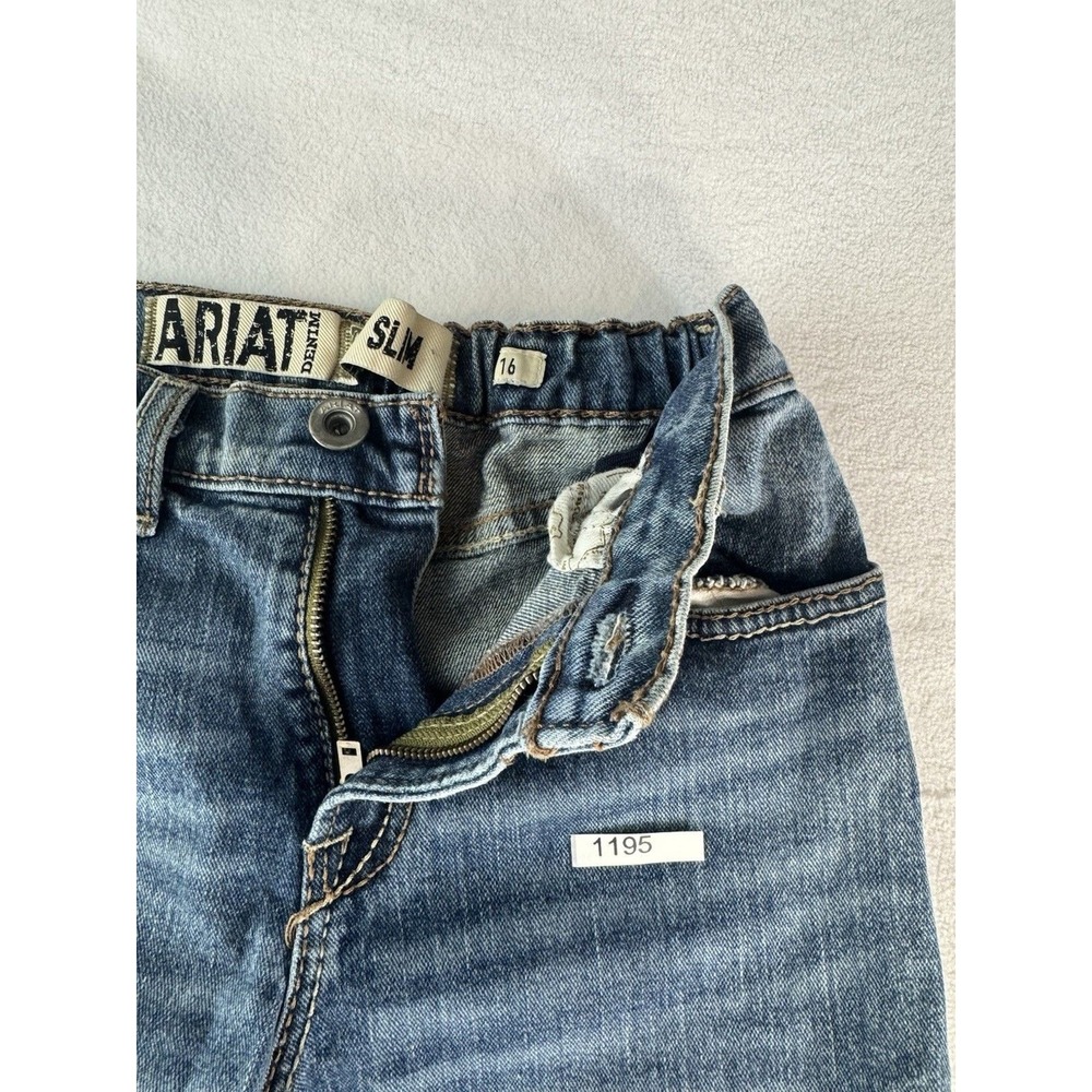 Ariat Womens B5 Slim Jeans Size 16 Bootcut Medium Wash Western Riding Denim